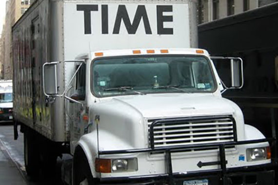 time moving truck